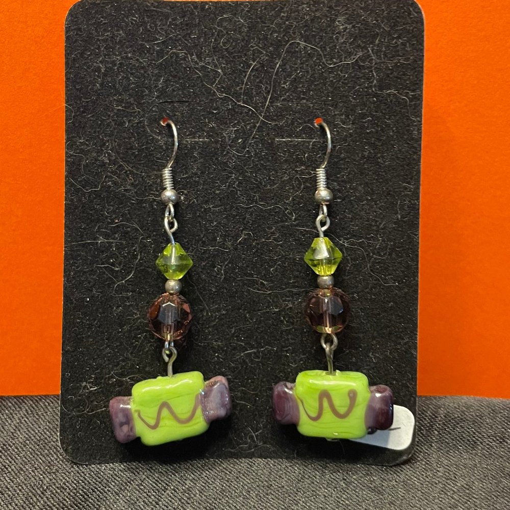 Halloween Candy Earrings